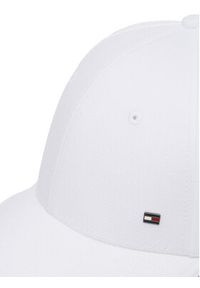 TOMMY HILFIGER - Tommy Hilfiger Czapka z daszkiem Corp Flannel AM0AM13164 Biały. Kolor: biały. Materiał: bawełna #2