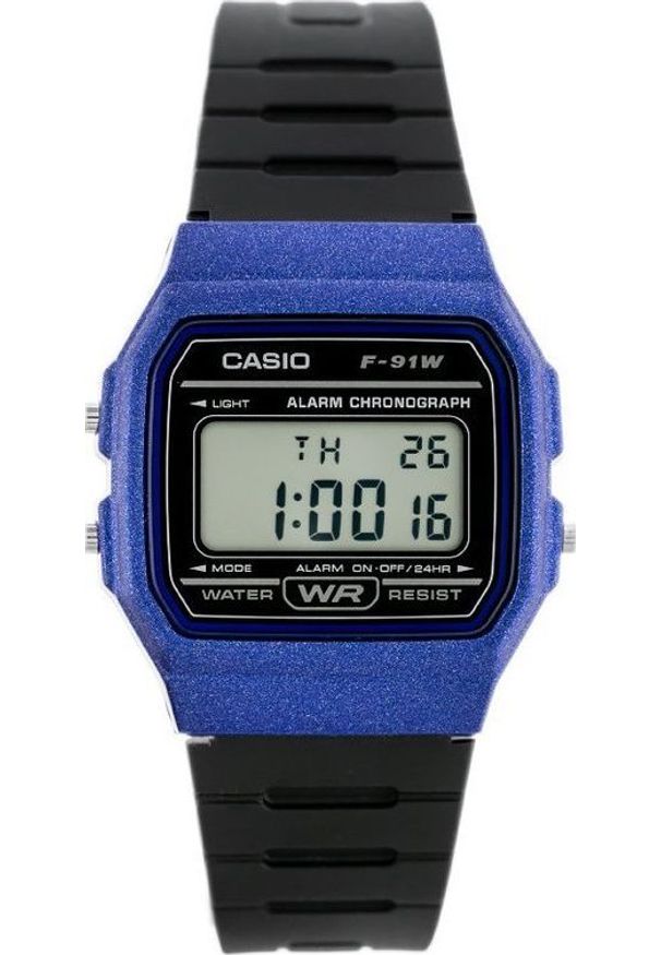 Zegarek Casio ZEGAREK MĘSKI CASIO F-91WM-2ADF (zd102e)