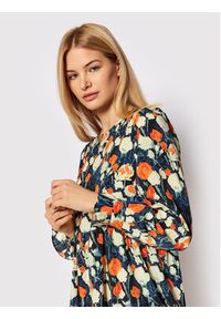 Vero Moda Sukienka codzienna Helga 10268662 Kolorowy Relaxed Fit. Okazja: na co dzień. Materiał: syntetyk. Wzór: kolorowy. Typ sukienki: proste. Styl: casual #2