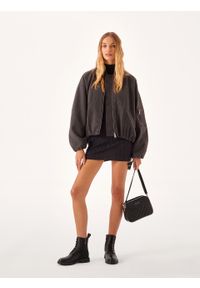 Kazar - Torebka na pasku z pikowanej skóry. Kolor: czarny. Materiał: skórzane #4