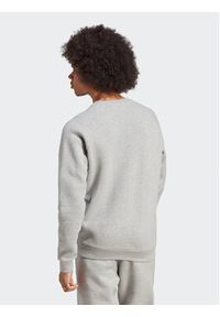 Adidas - adidas Bluza Trefoil Essentials Crewneck Sweatshirt IA4829 Szary Regular Fit. Kolor: szary. Materiał: bawełna