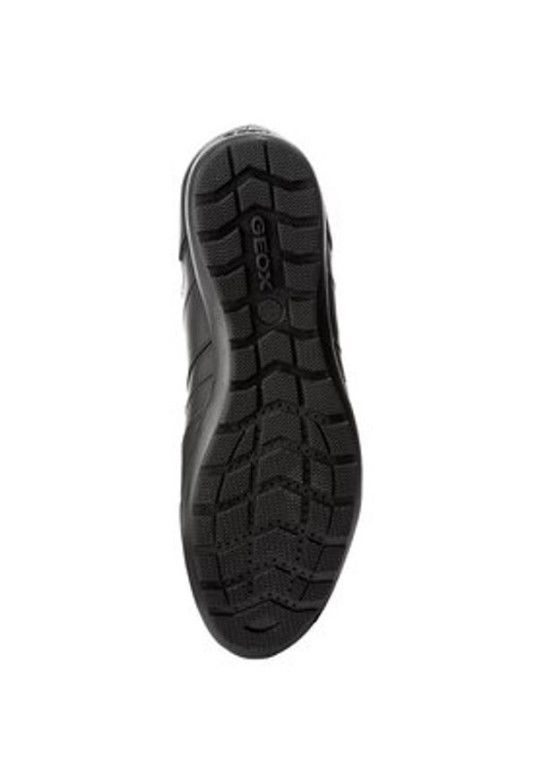 Geox Półbuty U Symbol B Abx B U44P2B 00043 C9999 Czarny. Kolor: czarny. Materiał: skóra