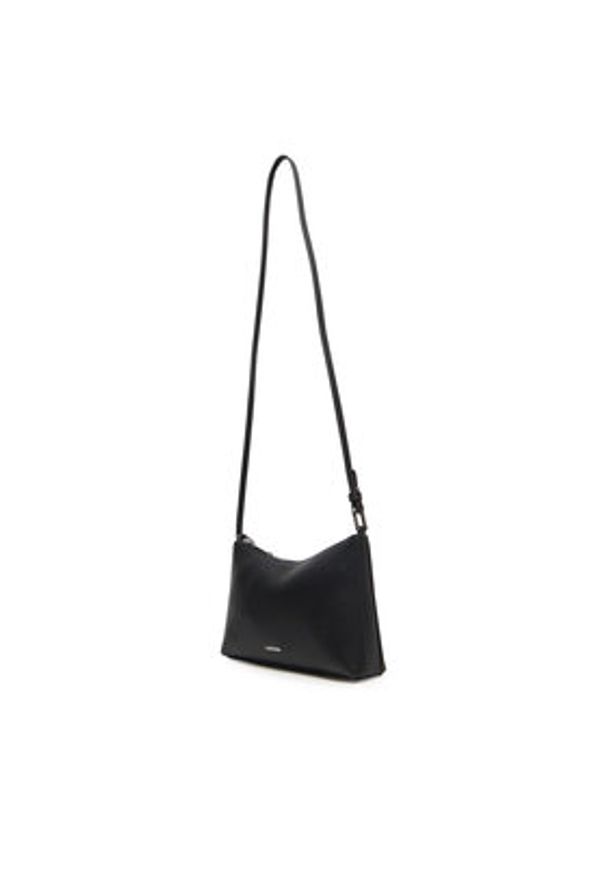 Calvin Klein Torebka Ck Must Conv Logo Jqd Strap Xbod LV04F3095G Czarny. Kolor: czarny. Materiał: skórzane