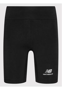 New Balance Szorty sportowe Unisex US21501 Czarny Fitted Fit. Kolor: czarny. Materiał: bawełna. Styl: sportowy #6