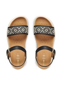 Geox Sandały D Xand 2.1S D65SZC 09B11 C9999 Czarny. Kolor: czarny. Materiał: skóra #7