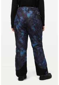 ULLA POPKEN - Damskie Spodnie funkcyjne spodnie narciarskie wodoodporne zapięcie na rzep. Kolekcja: plus size. Kolor: turkusowy, niebieski, wielokolorowy. Materiał: poliester, materiał. Sezon: zima. Sport: narciarstwo #2