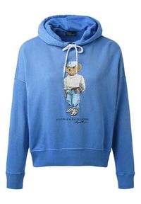 Polo Ralph Lauren Bluza 211965110001 Niebieski Relaxed Fit. Typ kołnierza: polo. Kolor: niebieski. Materiał: bawełna #2