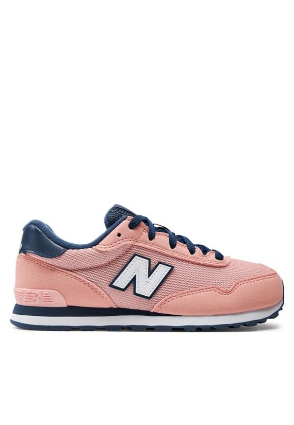 New Balance Sneakersy GC515KPN Różowy. Kolor: różowy. Materiał: materiał