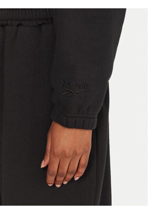 Reebok Bluza Reebok X Ewa Chodakowska Eleni RK25307CCW Czarny Relaxed Fit. Kolor: czarny. Materiał: bawełna, syntetyk