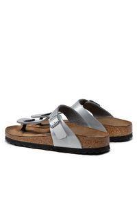 Birkenstock Japonki Gizeh Bs 0043853 Srebrny. Kolor: srebrny. Materiał: skóra #7