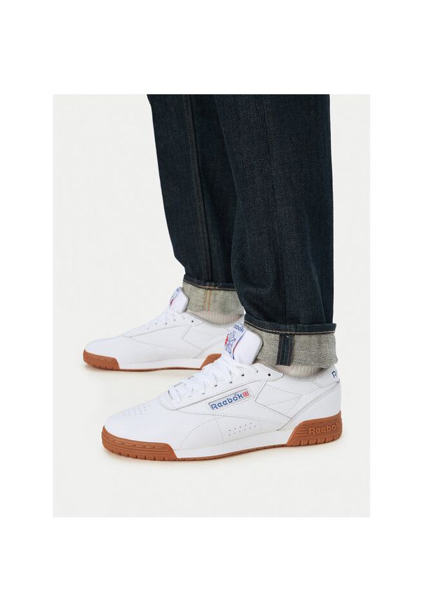 Sneakersy Reebok. Kolor: biały