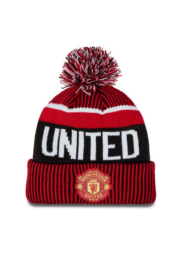 Czapka New Era Sport Man U 60363660 Czerwony. Kolor: czerwony. Materiał: materiał, akryl. Styl: sportowy