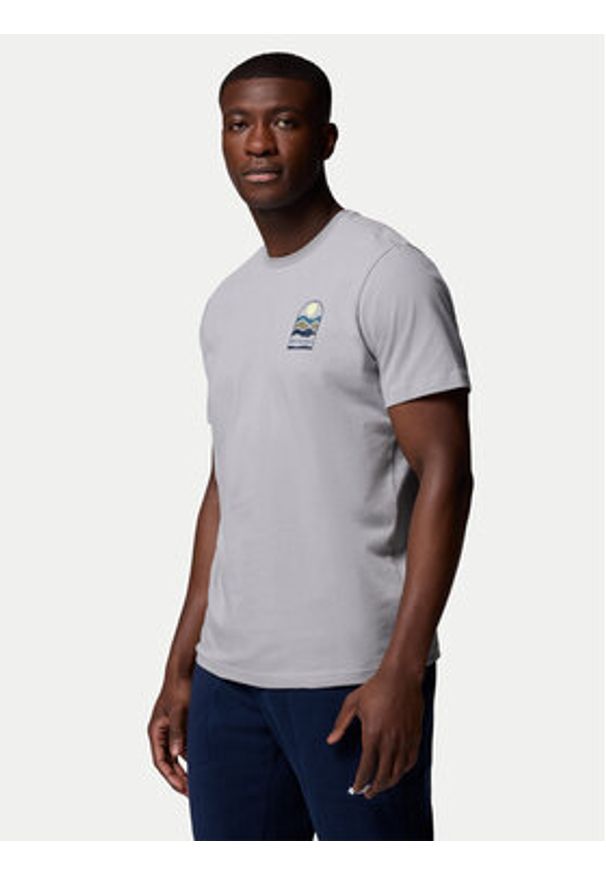 columbia - Columbia T-Shirt Explorers Canyon™ 2036451 Szary Regular Fit. Kolor: szary. Materiał: bawełna