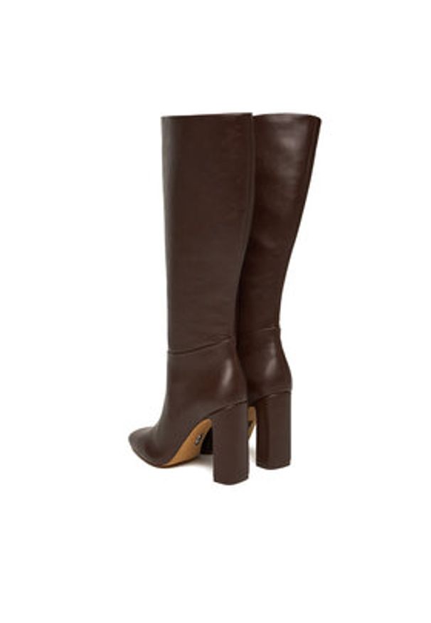 Steve Madden Kozaki Ally SM11002627 Brązowy. Kolor: brązowy. Materiał: skóra
