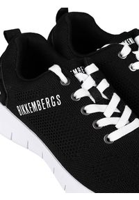 Bikkembergs Sneakersy "Florentine" | B4BKW0048 | Florentine | Kobieta | Czarny. Kolor: czarny. Materiał: materiał. Wzór: nadruk #4