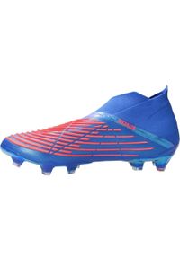 Korki piłkarskie męskie Adidas Predator Edge+. Kolor: niebieski. Sport: piłka nożna