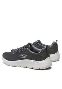 skechers - Skechers Sneakersy Go Walk Flex 216481/BKGY Czarny. Kolor: czarny. Materiał: materiał #7