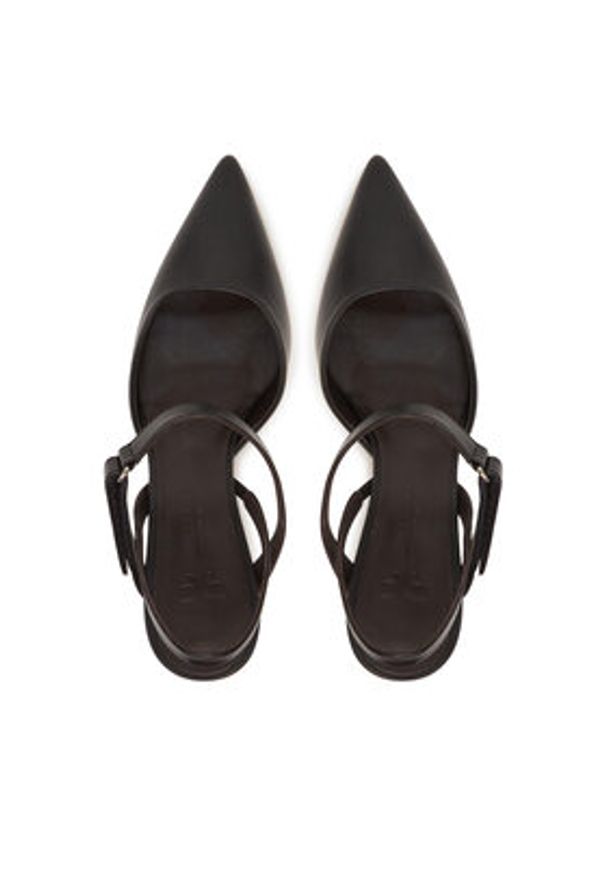 Weekend Max Mara Czółenka 2515521035600 Czarny. Kolor: czarny. Materiał: skóra