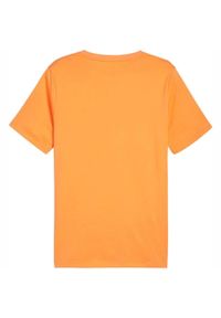 Puma - T-shirt Męski Essential. Kolor: żółty. Sport: turystyka piesza