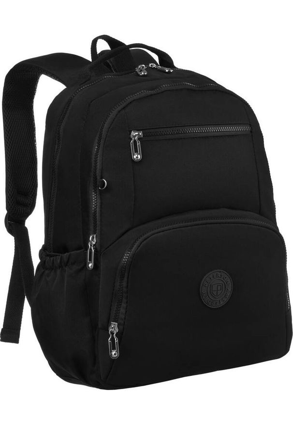 Peterson Pojemny Plecak Damski Z Nylonu. Materiał: nylon