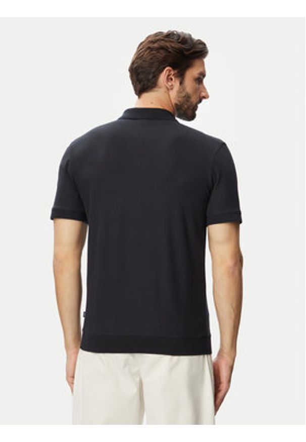 JOOP! Polo Jj-Tibaris 30103411 Granatowy Regular Fit. Typ kołnierza: polo. Kolor: niebieski. Materiał: bawełna