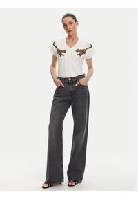 LOLA CASADEMUNT T-Shirt MS2515018 Biały Relaxed Fit. Kolor: biały. Materiał: bawełna #3
