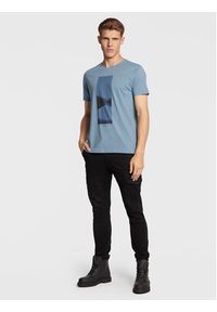 !SOLID - Solid T-Shirt Carchie 21107224 Niebieski Regular Fit. Kolor: niebieski. Materiał: bawełna
