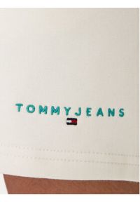 Tommy Jeans Szorty sportowe Contrast Linear DM0DM22697 Biały Regular Fit. Kolor: biały. Materiał: bawełna. Styl: sportowy #4