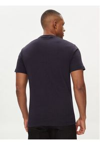 Calvin Klein T-Shirt Square Logo K10K112503 Granatowy Regular Fit. Kolor: niebieski. Materiał: bawełna #6