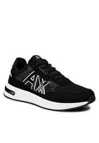 Armani Exchange Sneakersy XUX090 XV276 00002 Czarny. Kolor: czarny. Materiał: materiał #9