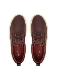 Clarks Półbuty Polden Lace 26184960 Brązowy. Kolor: brązowy. Materiał: skóra #2