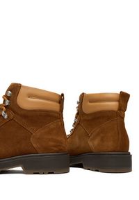 GANT - Gant Trapery 31543079 Brązowy. Kolor: brązowy. Materiał: skóra, zamsz #5