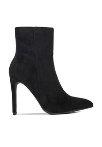 DeeZee Botki P5103 Czarny. Kolor: czarny. Materiał: materiał #1
