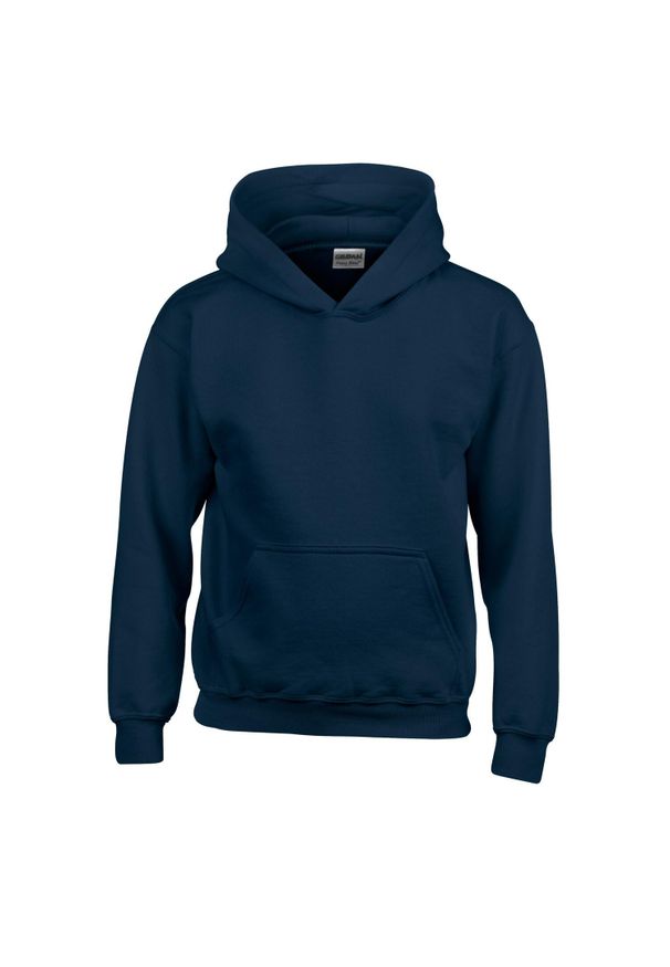 GILDAN - Bluza Dziecięca/dziecięca Heavy Blend Hoodie. Kolor: niebieski