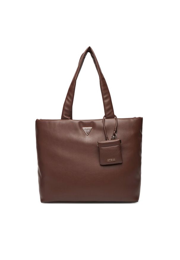 Guess Torebka Sunetra HWNG75 34230 Brązowy. Kolor: brązowy. Materiał: skórzane