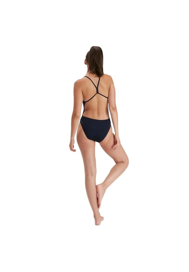 Speedo - Damski Jednoczęściowy Strój Kąpielowy Eco Endurance+. Kolor: niebieski