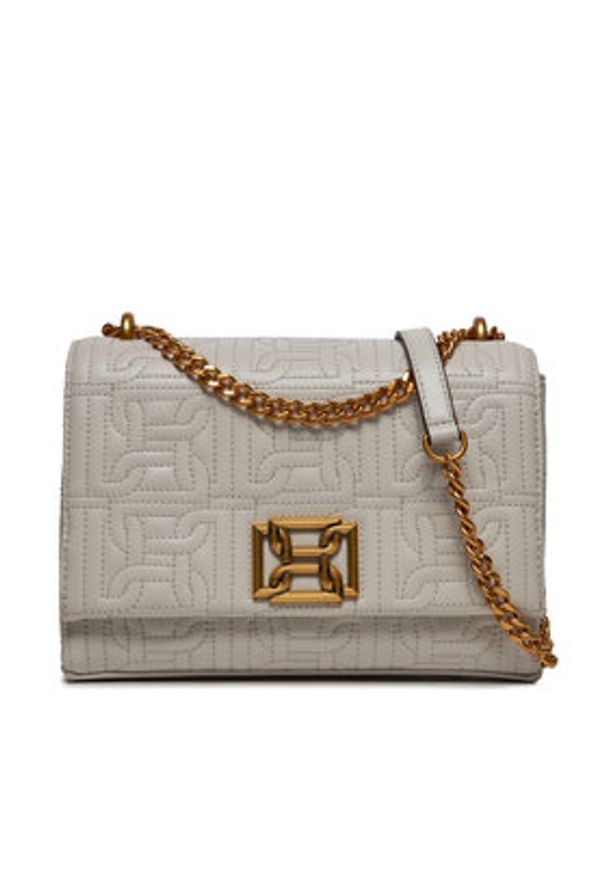 DKNY Torebka Delanie R343BB13 Szary. Kolor: szary. Materiał: skórzane