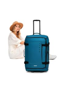 Walizka podróżna KADVA Lazio. Kolor: niebieski #1