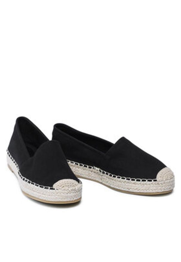 Jenny Fairy Espadryle WSS990-106 Czarny. Kolor: czarny. Materiał: materiał