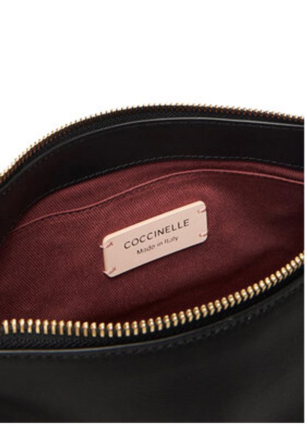 Coccinelle Torebka T1F Coccinellelisbet E1 T1F 12 01 01 Czarny. Kolor: czarny. Materiał: skórzane