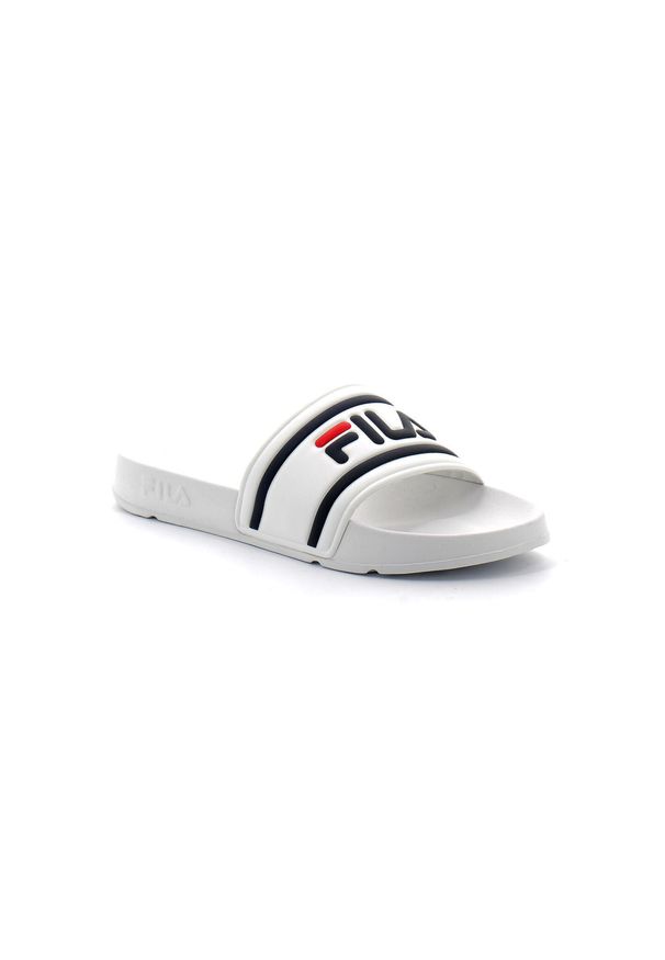 Klapki Fila Model Morro Bay Kolor Biały. Kolor: biały. Materiał: materiał, syntetyk. Styl: sportowy