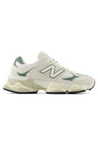 Buty unisex New Balance U9060EEI – beżowe. Kolor: beżowy. Materiał: zamsz, guma. Szerokość cholewki: normalna. Sport: turystyka piesza