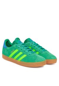 Adidas - adidas Sneakersy Gazelle JP7127 Zielony. Kolor: zielony. Materiał: zamsz, skóra. Model: Adidas Gazelle #6