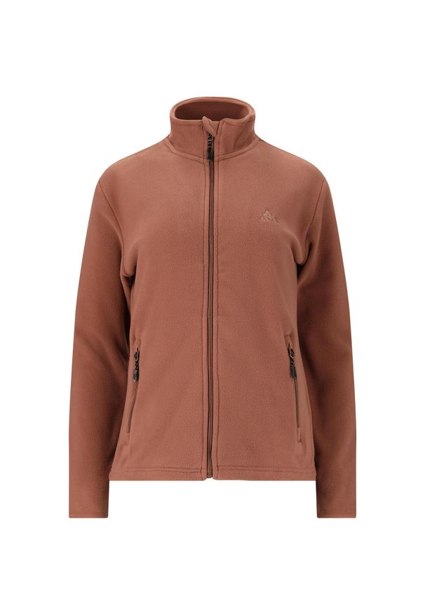 Polar damski Whistler Cocoon. Kolor: beżowy, wielokolorowy, brązowy. Materiał: polar. Sport: turystyka piesza