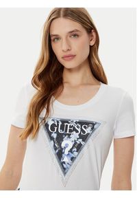 Guess T-Shirt W5RI00 J1314 Biały Regular Fit. Kolor: biały. Materiał: bawełna #4