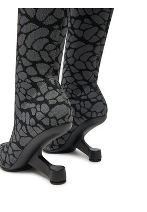 United Nude Kozaki Eamz Sock Boot 10875838117 Szary. Kolor: szary. Materiał: materiał