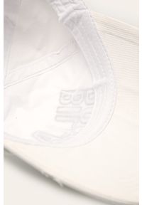 Billabong - Czapka. Kolor: biały. Materiał: tkanina, bawełna. Wzór: aplikacja #4