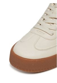 DeeZee Sneakersy AM25241 Beżowy. Kolor: beżowy. Materiał: skóra