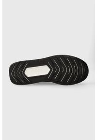 BOSS sneakersy skórzane Kurt kolor czarny 50502902. Nosek buta: okrągły. Zapięcie: sznurówki. Kolor: czarny. Materiał: materiał #5