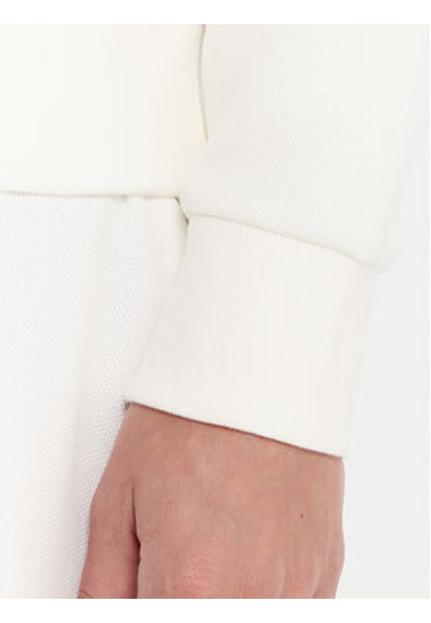 Lacoste Bluza SF5245 Écru Relaxed Fit. Materiał: bawełna